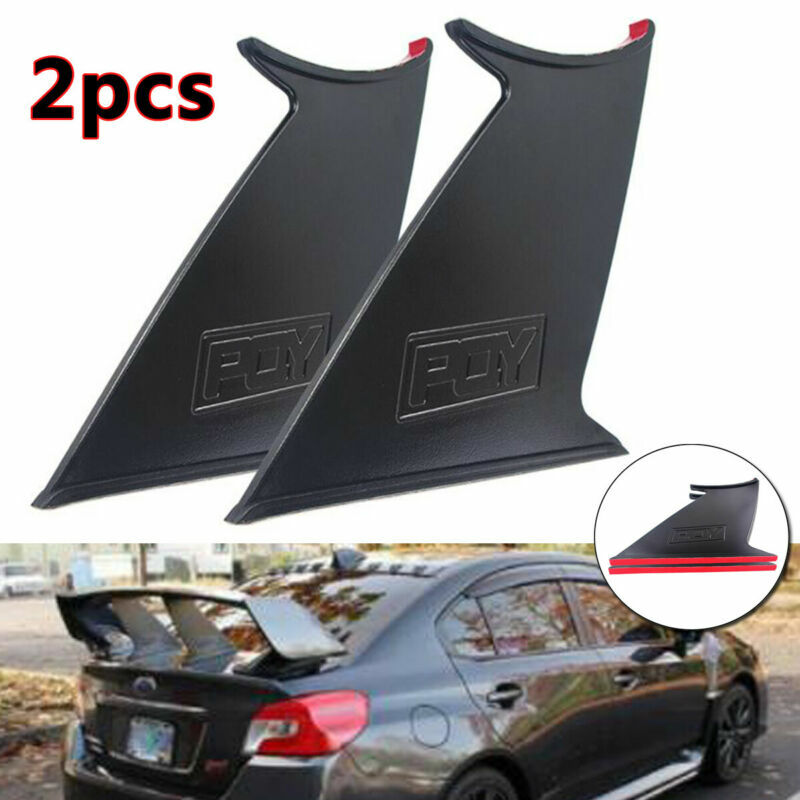 2X Rear Wing Spoiler Support Stabilizer Stiffi For Subaru Impreza WRX ...