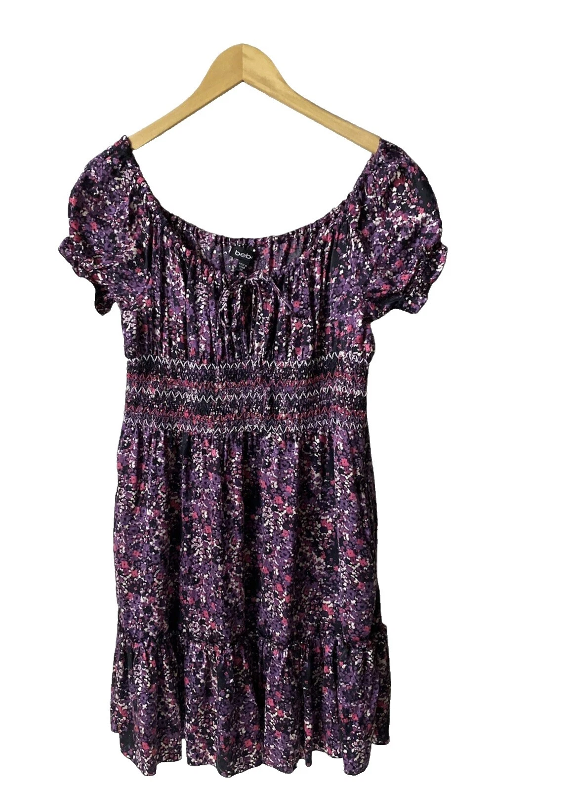 bebe Silk Floral Dresses for Women