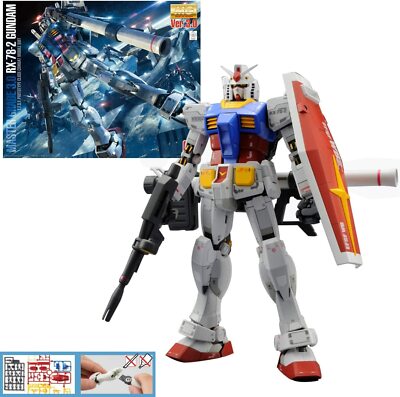 MG RX-78-2 Ver. 3.0 Gundam 1/100 Robot Master Grade Model MG RX-78-2 Ver. 3.0 Gundam 1/100 Robot Master Grade Model