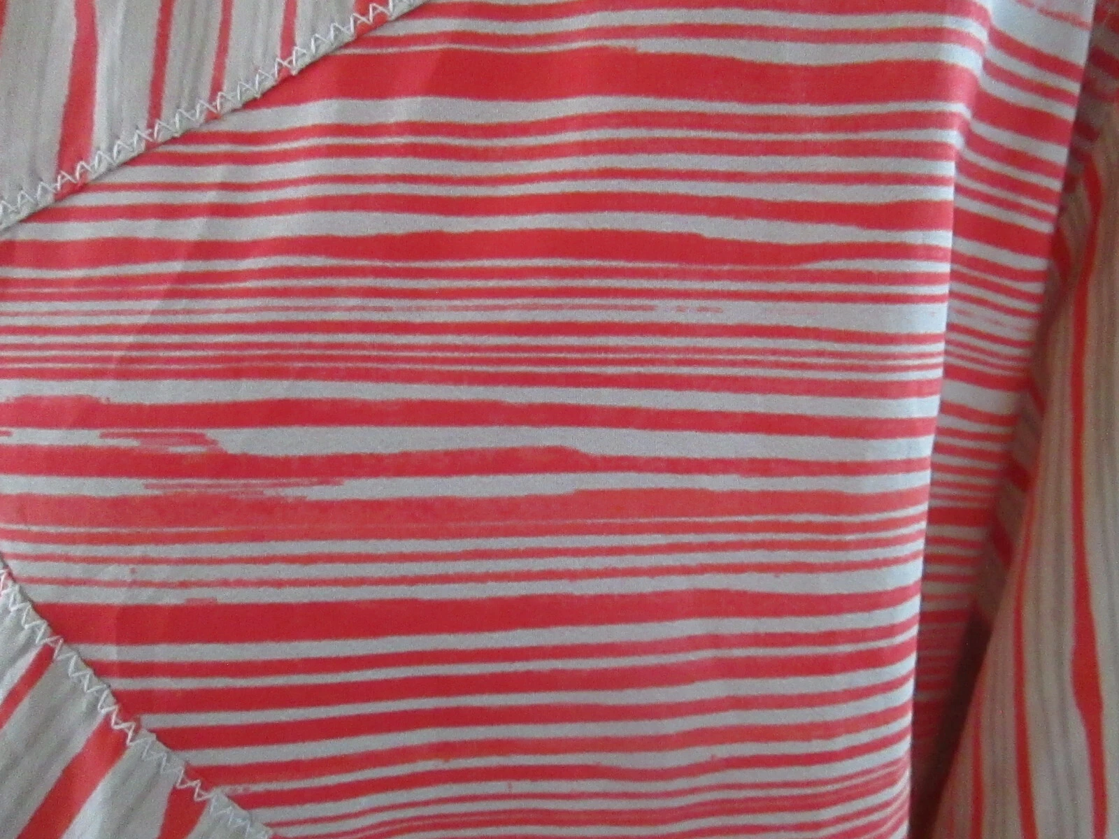 Camicia elegante uomo Bottega Veneta asimmetrica RIGHE rosso bianco grigio 54 cotone