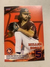 2021 Miller Hogan Card Bowling Green Hot Rods Team Card
