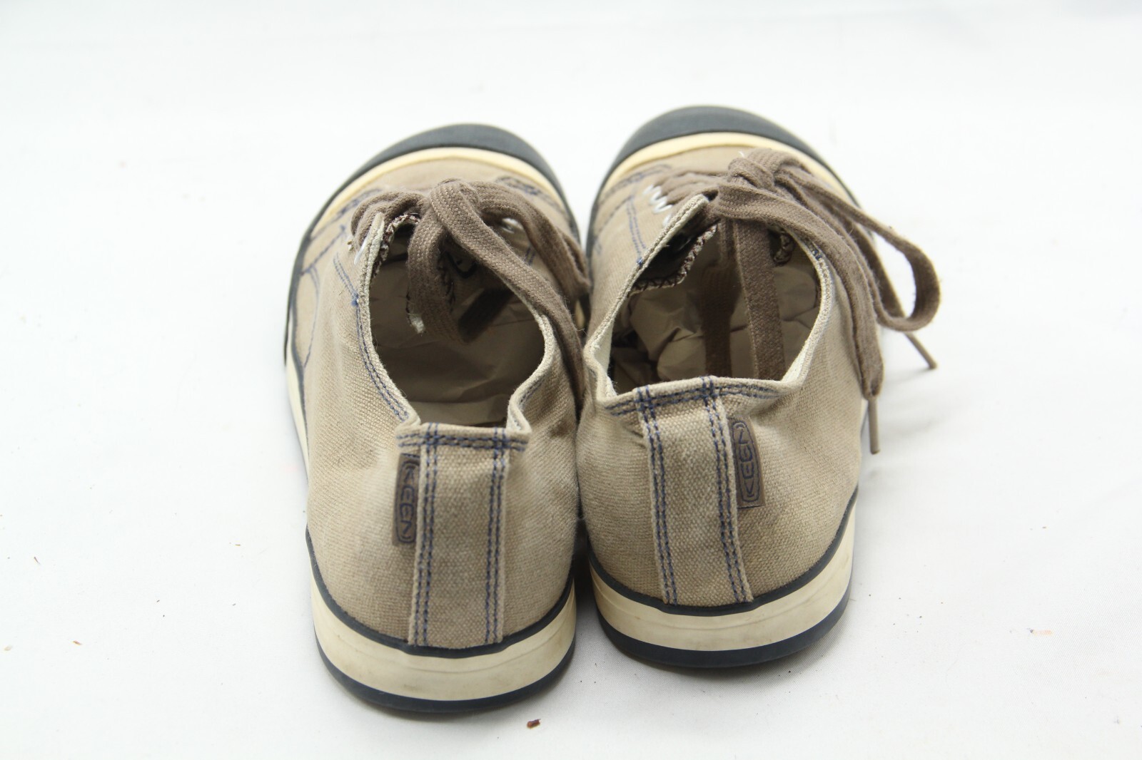 Scarpa Keen Coronado giovane uomo 5 marrone lavabile tela sneaker vulcanizzata escursionismo