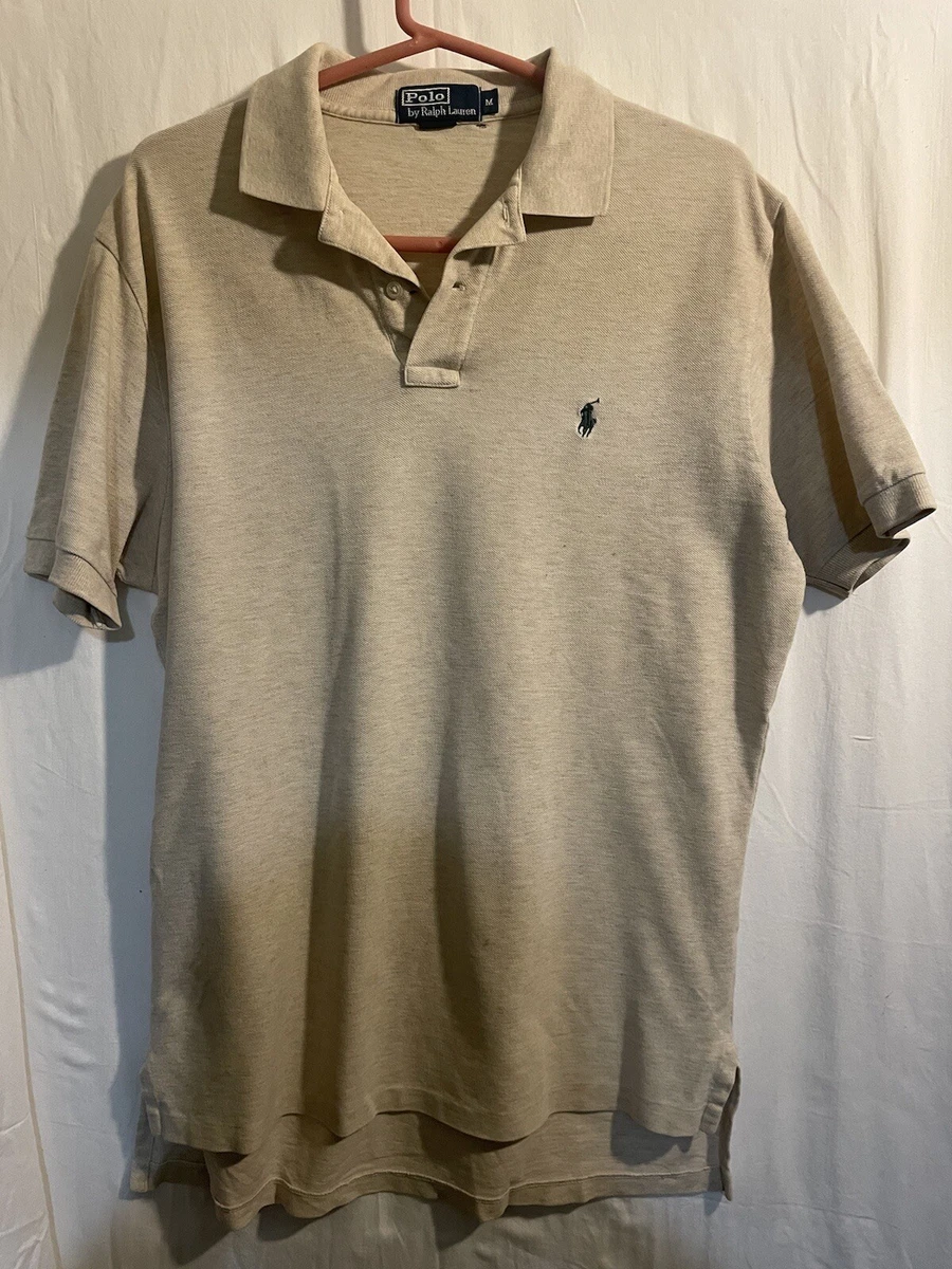 Ralph lauren sales beige polo shirt