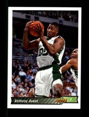 1992 Upper Deck #313 Anthony Avent Bucks RC Seton Hall 8 - NM/MT