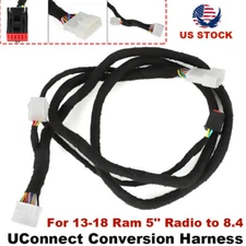 Conversion Harness Upgrade For 2013-2018 Ram Truck to 8.4 UConnect Display Radio