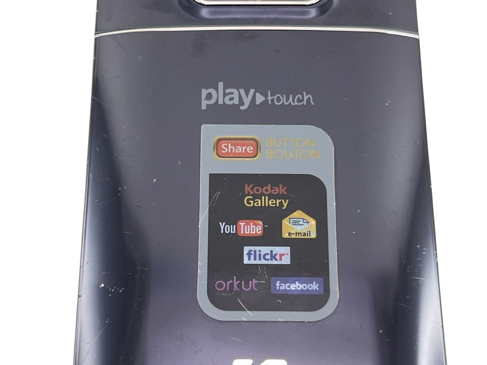 Kodak PlayTouch Zi10 HD Video Camera Camcorder 5 MP Touchscreen Black Scratched - Image 3 of 4
