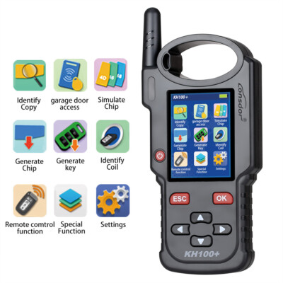 Lonsdor KH100+ Hand-Held Remote Key Prog/rammer Simulate Generate Chip 4D/46/48