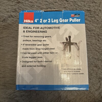 #ad Hilka 12900423 4 Inch Leg Reversible Gear Puller GBP 11.90