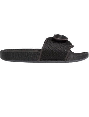 Adidas Pharrell Williams Chancletas HU Slides Men's, Black, Size 8