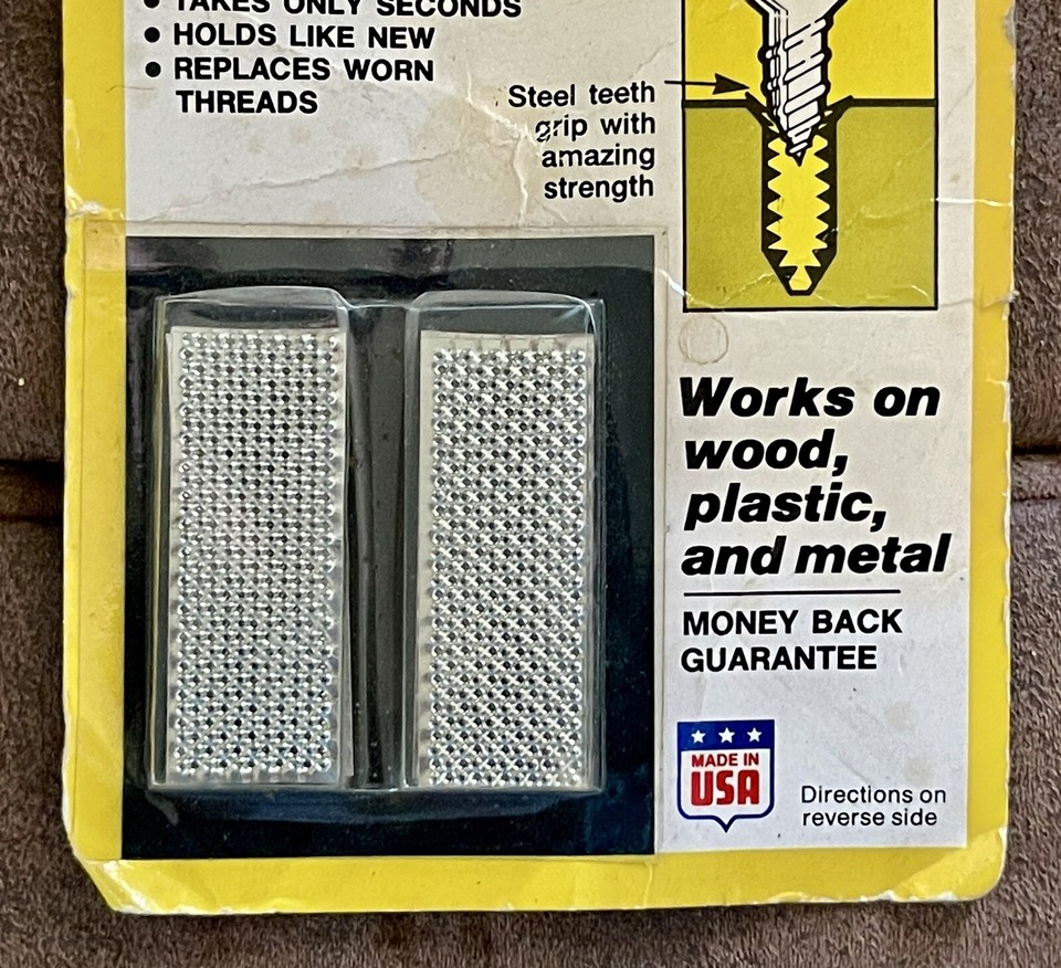 WOODMATE’S MR. GRIP STRIPPED SCREW HOLE REPAIR KIT No 2498 FREE SHIPN 📦