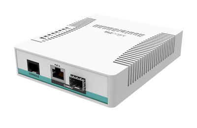 MikroTik CRS106-1C-5S Cloud Router Switch 5x 1.25Gbps SFP cages RouterOS
