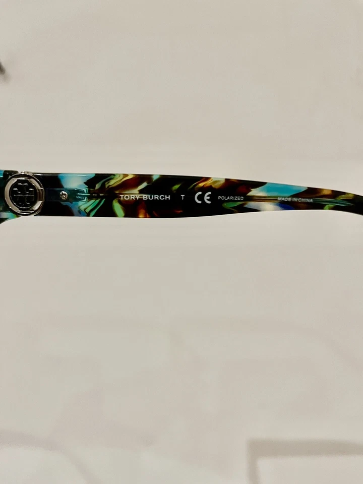 Preciosas gafas de sol Tory Burch TY7087 3145/T5 52/19 135 3P azules marrones Foto 4 de 4