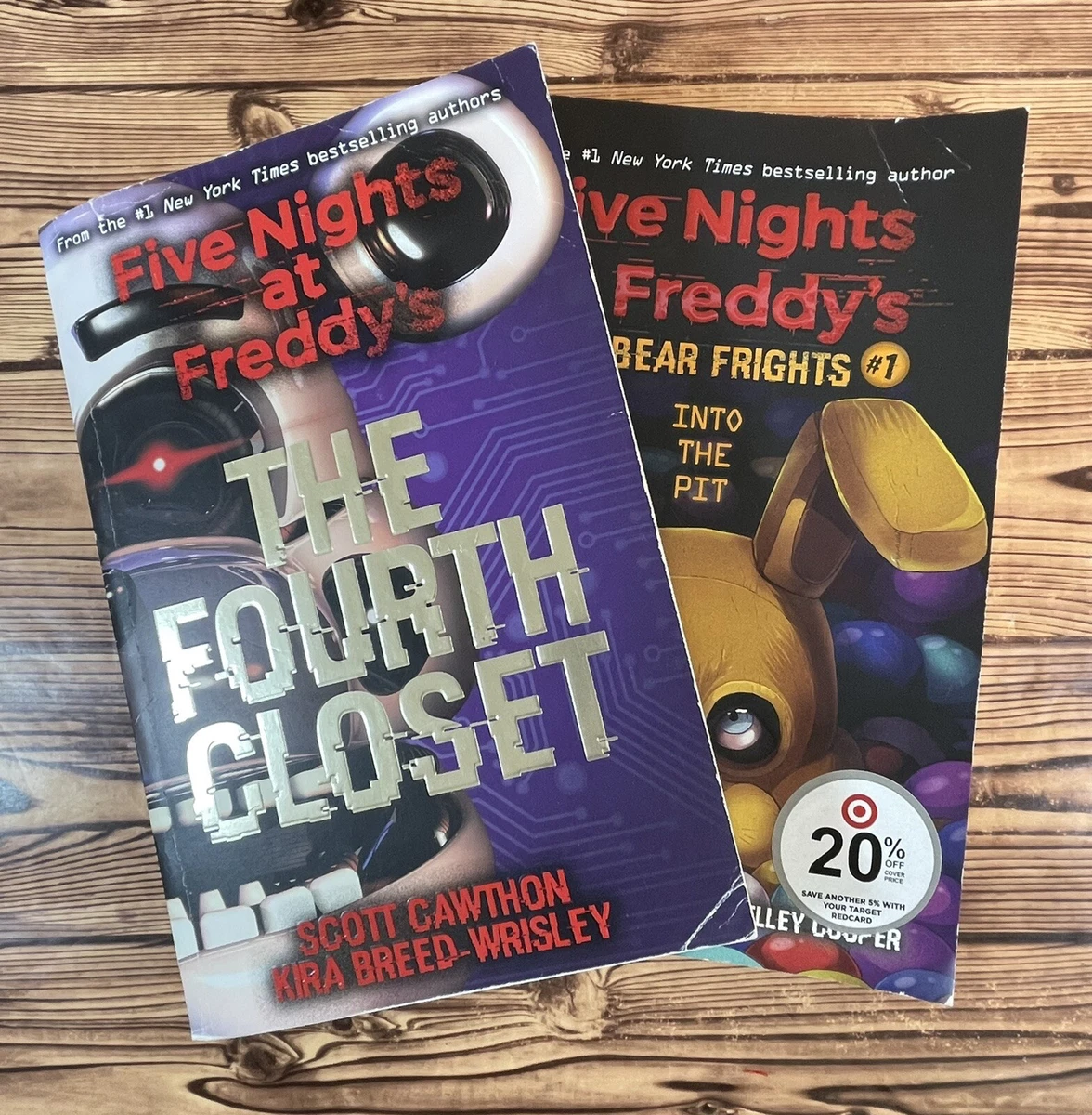 Scott Cawthon Five Nights at Freddy's Books in Five Nights at Freddy's 