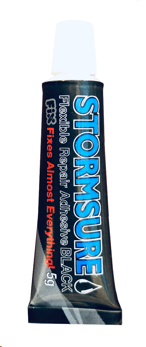 Black Soft Top Car Roof Convertible Repair Kit Includes Glue & Patches