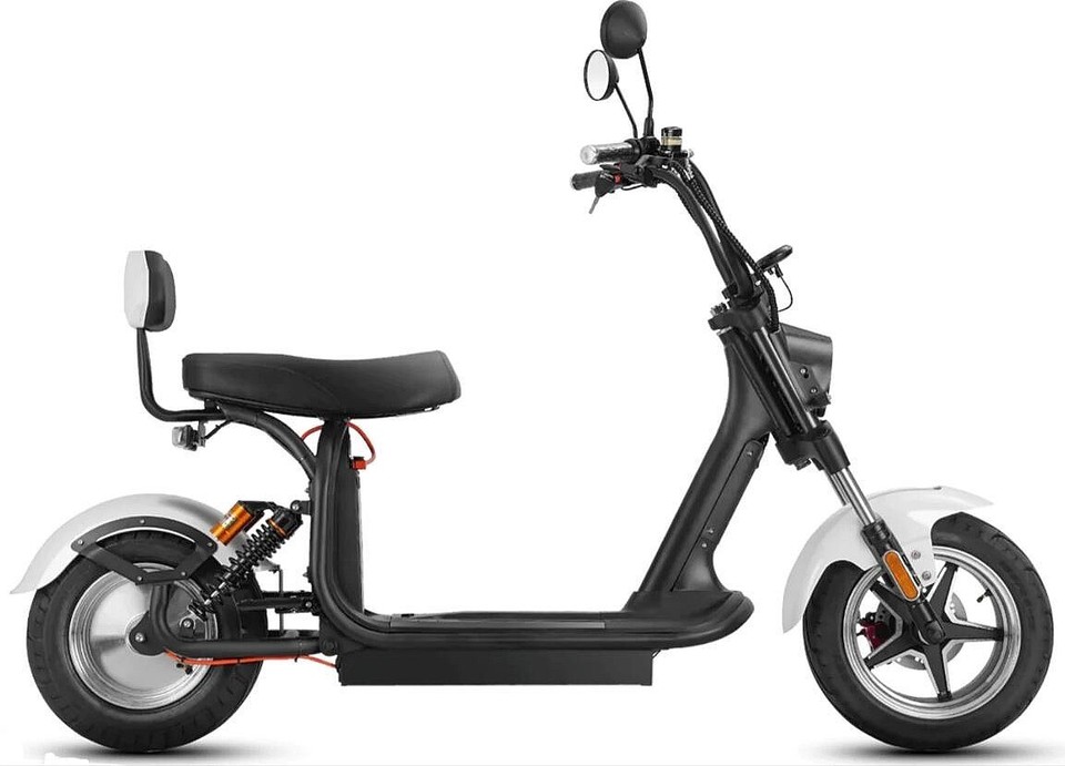 Fat Tire Scooter 2000W Electric Moped for Adults Fat Tire eScooter