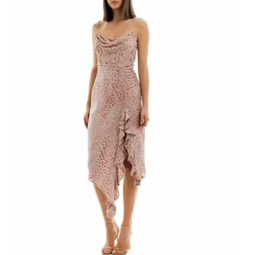 ml monique lhuillier floral lace midi dress Embroidered Floral Lace Gown 12 / Ecru/Multi