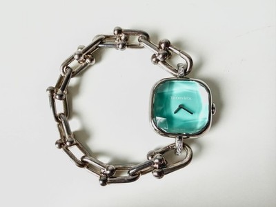 Tiffany & Co. HardWear Damen Armbanduhr - 925er Silber & Diamanten - Original