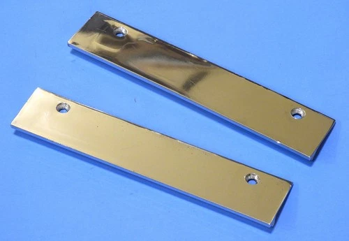 1975 1976 Cadillac Eldorado OEM Headlight Housing Trim Molding PAIR - 1605182
