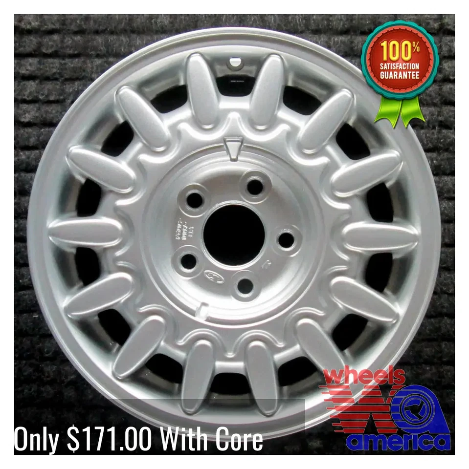 Wheel Rim Ford Mercury Sable Taurus 15 1996-1999 F8DZ1007CA F6DZ1007B OE 3176 Foto 2 de 4