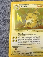 Raichu 14/62 Fossil Holo on eBay