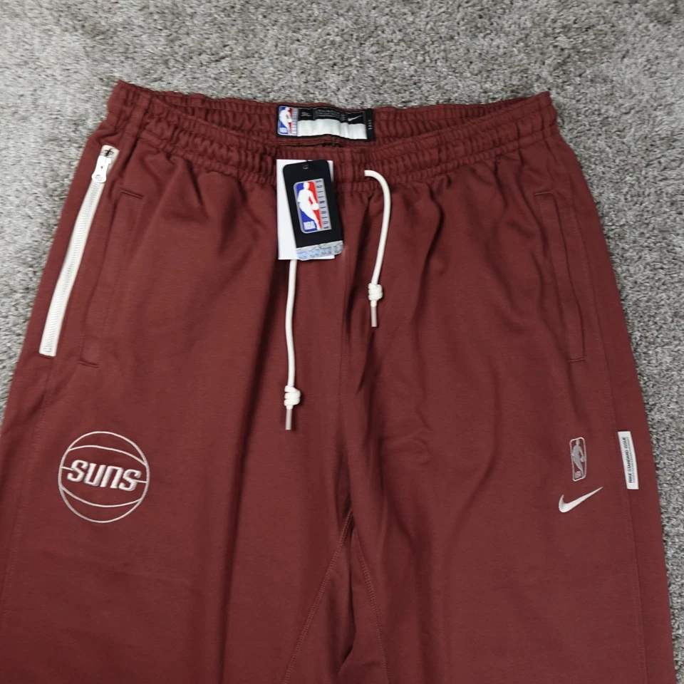 Pantalones de chándal Phoenix Suns para hombre 3XLT altos Nike Dri Fit Sunburst NBA polar Foto 2 de 4