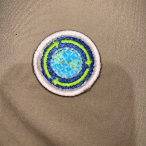 Current Style BSA Boy Scouts Sustainability Merit Badge Patch