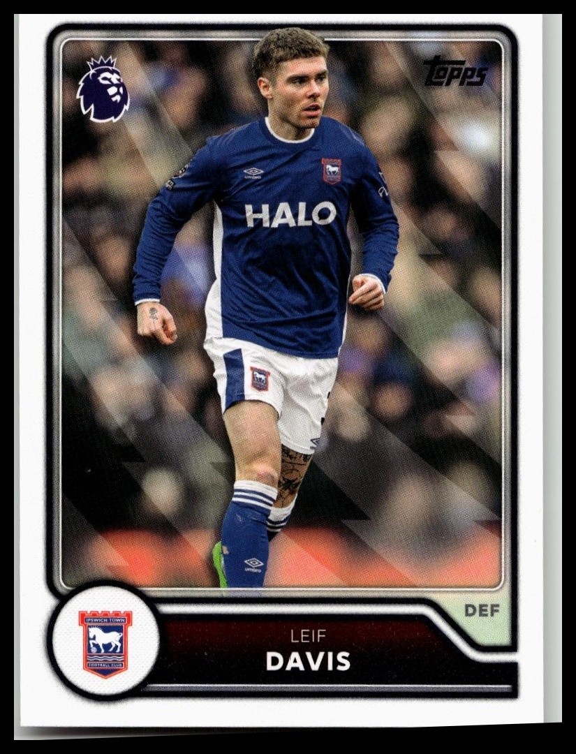 2026-27 Topps Flagship Premier League Leif Davis #275 Ipswich England