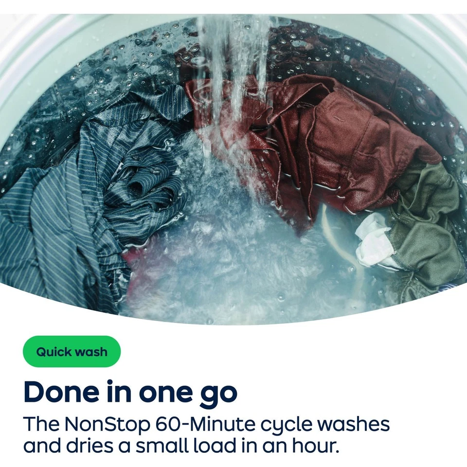 AEG LFE50144B 10Kg Washing Machine White 1400 RPM A Rated - Image 3 of 4