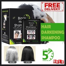 10-20Pcs DEXE Black Hair Shampoo Instant 5-Min White Become Black Dye BESTSELLER