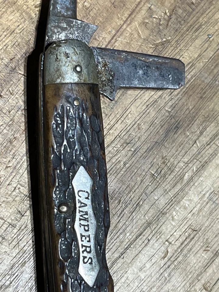 Cuchillo vintage Robeson CAMPERS (para piezas) (27302) Foto 3 de 4