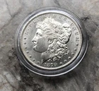 1879-S MORGAN SILVER DOLLAR IN BU MINT STATE CONDITION.
