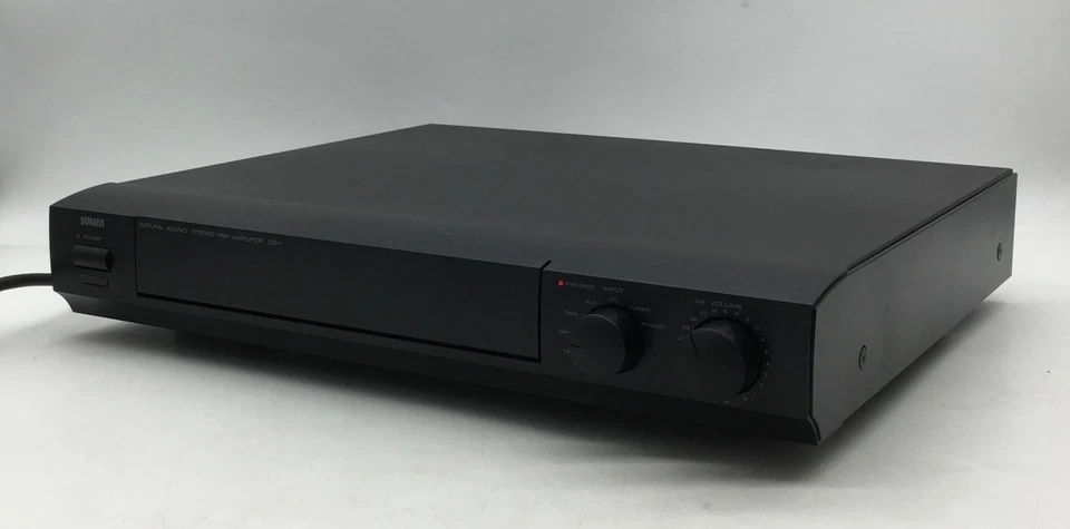YAMAHA CX-1 Stereo Control Preamp Black Tested Working High End Preamplifier - Image 3 of 4