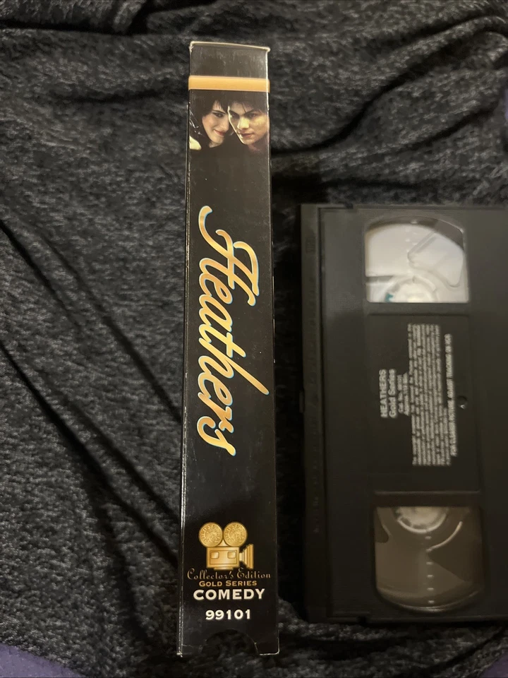 Heathers (VHS, 1994) Gold Edition - Christian Slater, Winona Ryder - 99101, rare - Image 2 of 4
