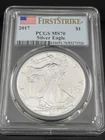 2017 Silver Eagle $1 First Strike PCGS MS70 Gem Uncirculated