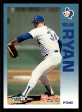 1992 FLEER 7-ELEVEN/CITGO THE PERFORMER NOLAN RYAN 1 MINT BASEBALL TEXAS RANGERS