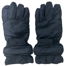 Gordini Men's Ski Gloves Black Gore-Tex Winter Snowboard Gloves Leather Palm XL