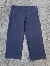 Patagonia Pants Womens Medium Capilene Base Layer Blue Bottoms Stretch Hike 