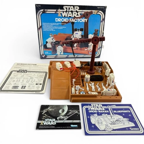 Vintage 1979 Star Wars Kenner Droid Factory Playset Complete with Manuals & Box
