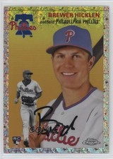 2023 Topps Chrome Platinum Anniversary 53/75 Brewer Hicklen #128 0w8