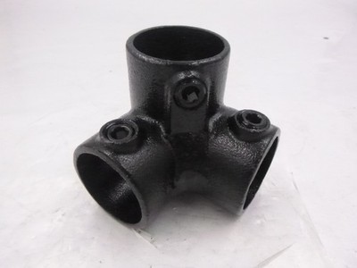 Tigerclamp 128 D48 Three Way Elbow Fitting fit 40NB pipe