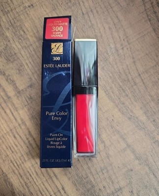 Estée Lauder Pure Color Envy Liquid Matte Lipstick 300 Poppy Sauvage
