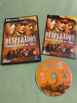 DESPERADOS: Wanted dead or alive - Poly Box PC CD-ROM Retro Sammlerstück deutsch