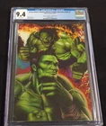 GENERATION: BANNER HULK & TOTTALLY AWSOME HULK #1  HORN VIRGIN CGC GRADED 9.4