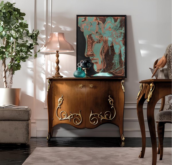 Kommoden Holz SchräNke Anrichte MöBel Luxus Kommode Sideboard Schrank Italien-image