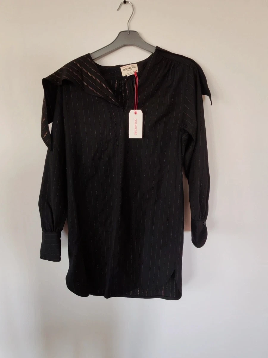 Robe Mini Zadig & Voltaire En Soie 100% - Taille 40/42 - Collection Luxer écrue - Neuf Avec étiquettes