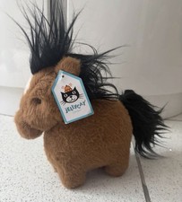 AUTHENTIC❗️NWT Jellycat Clippy Clop Bay Pony Brown Horse Plush - RETIRED!