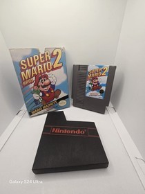 Super Mario Bros 2 Nintendo NES PAL Boxed Original Game Cartridge + Sleeve