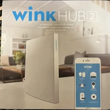 Wink WNKHUB-2US 2 White 5GHz WiFi App Controlled 512MB Smart Home Hub