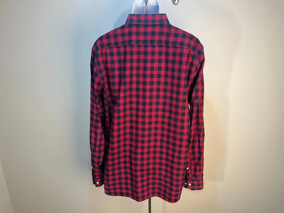 Bonobos Men's lot of 2 plaid long sleeve Slim Fit shirts XLL Tall XLT Long - Image 3 of 4