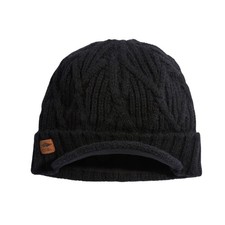 Coal The Yukon Brim Beanie, Black